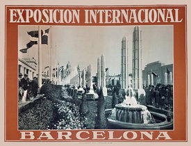 Exposicion Internacional Barcelona (Brownish Orange)