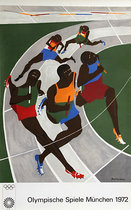 Olympische Spiele Munchen 1972/ Munich Olympics - Runners
