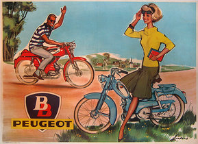 BB Peugeot Bike Couple 47x63