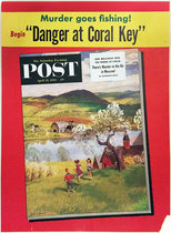      Saturday Evening Post  Danger Coral Key
