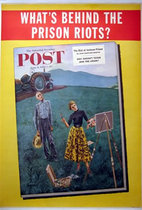      Saturday Evening Post What's Behind The Prison Riots?