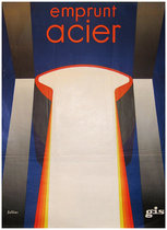 Emprunt Acier (Abstract Column)