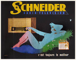 Schneider Radio Television (Recliner Horizontal)