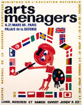 Arts Menagers 1965 (International Flags/ 15x20)