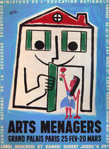 Arts Menagers (Happy House and Rose) 47x63