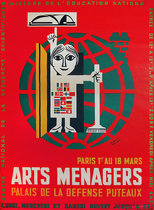 Arts Menagers (Red) 47x63