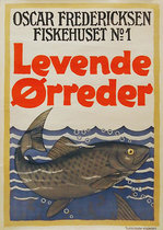Levende Orreder  Oscar Fredricksen Fiskehuset No. 1