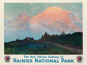 Northern Pacific Railway Rainier National Park