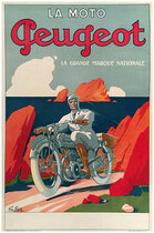 La Moto Peugeot (Red Rocks)