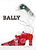 Bally Shoes (Flowers and Eyes)