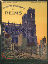 Chemins De Fer De l'Est Siege Social A Reims Syndicat D'Initiative De Reims