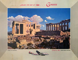 TWA Greece- Athens, The Acropolis