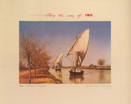 TWA - Egypt, The Nile River