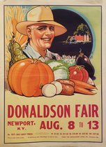 Donaldson Fair - Farmer, Fruits, and Vegetables
