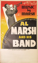 Rainbow Roll Band Poster Music by Marsh Al Marsh and His Band
