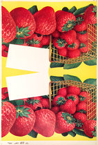 American Die Cut- Fruit Strawberry Baskets