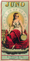 The Belle of Virginia (Cigar Label)