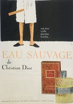Magazine Ad- Sauvage Bathrobe