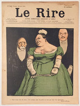 Le Rire (Woman in Green Dress, 22 Juin 1901)