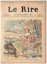 Le Rire (Bo Peep and Wolves, Juillet 1895)