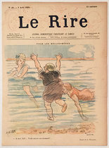Le Rire (Pour Les Belles-Meres, Homard, Aout 1895)