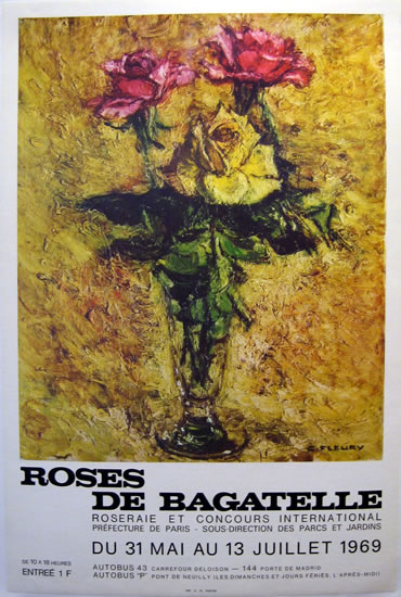 Roses De Bagatelle (Yellow Painterly)