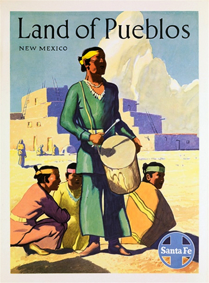 Santa Fe Land of Pueblos New Mexico