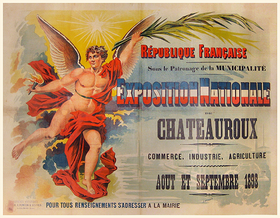 Repulique Francaise Exposition Nationale 1898 Chateauroux