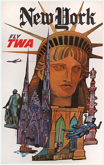 TWA New York (Klein/Statue/Large Format)