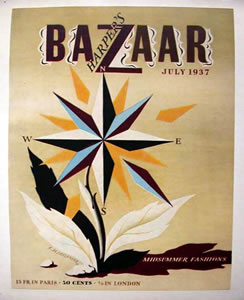 Harper's Bazaar Cover - Flower