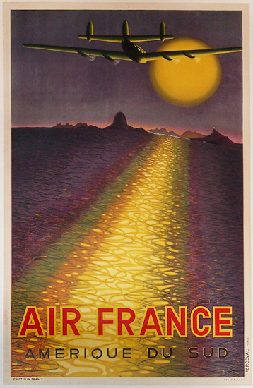           Air France - Amerique du Sud (Sunset Vasserely)