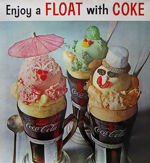 Float with Coke (Ice Cream Faces)