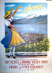 Vevey - Fetes du Rhone 1951