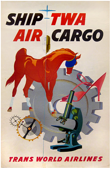 TWA - Air Cargo (Horse)