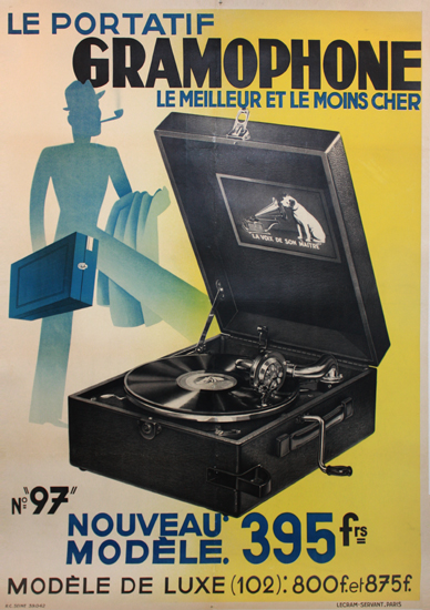  Gramophone (Portable Record Player)