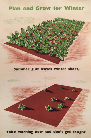 Plan and Grow For Winter (Summer Glut Leave Winter Short)