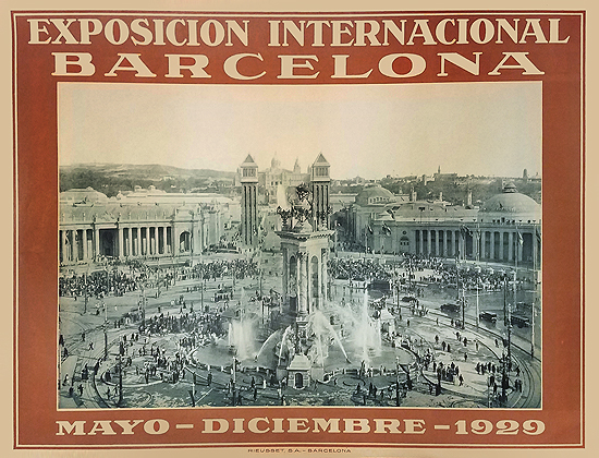Exposicion International Barcelona (Brown)