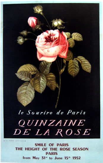 Quinzaine De La Rose 1952 