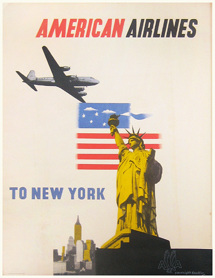 American Airlines New York Photo Montage