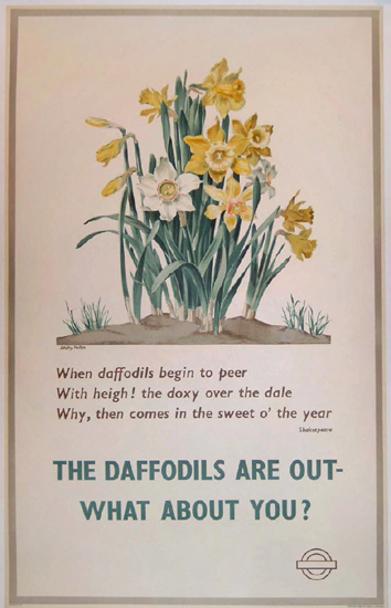 London Underground - The Daffodils Are Out 