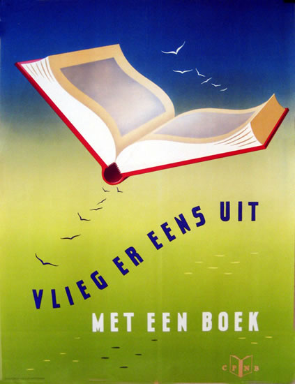 Vlieg Er eens uit Met een Boek (Dutch Book Week/ Fly with a Book!) 