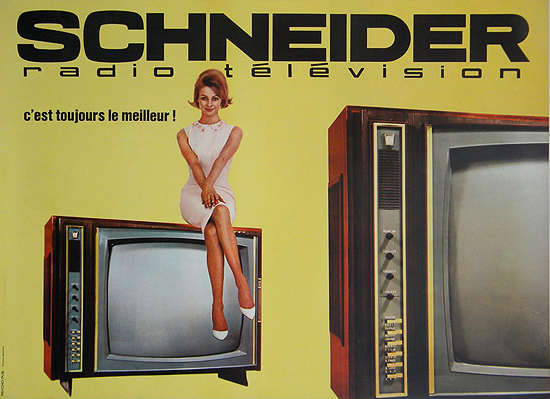 Schneider TV (Yellow Horizontal)