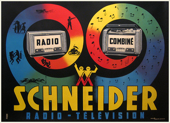 Schneider Radio Combine (Colorful Horizontal)
