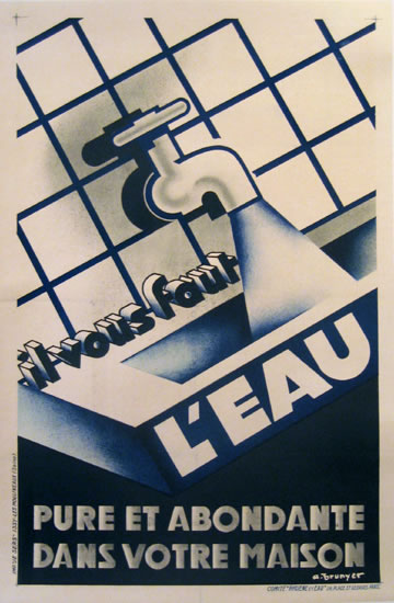 L'Eau Il Vous Faut (Water Faucet and Tiles)