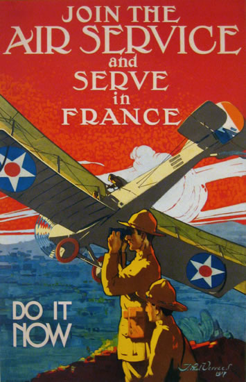 Join the Air Service - Serve in France