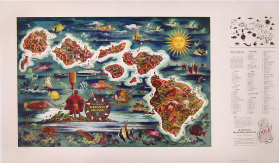 Dole Hawaii Map