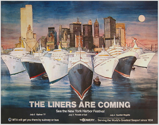 NYC Harbor Festival - The Liners are Coming