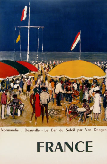 France - Yellow Umbrella 