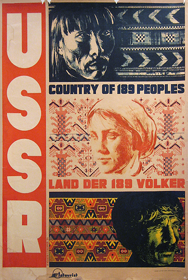 USSR - Country of 189 Peoples