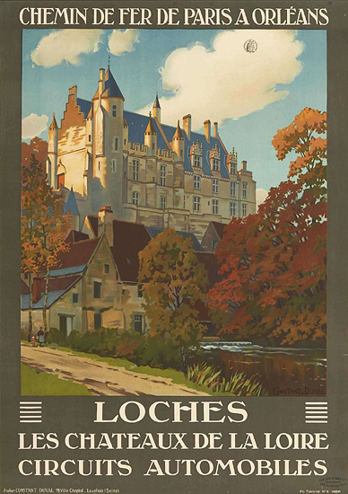 Chemin De Fer De Paris A Orleans Loches